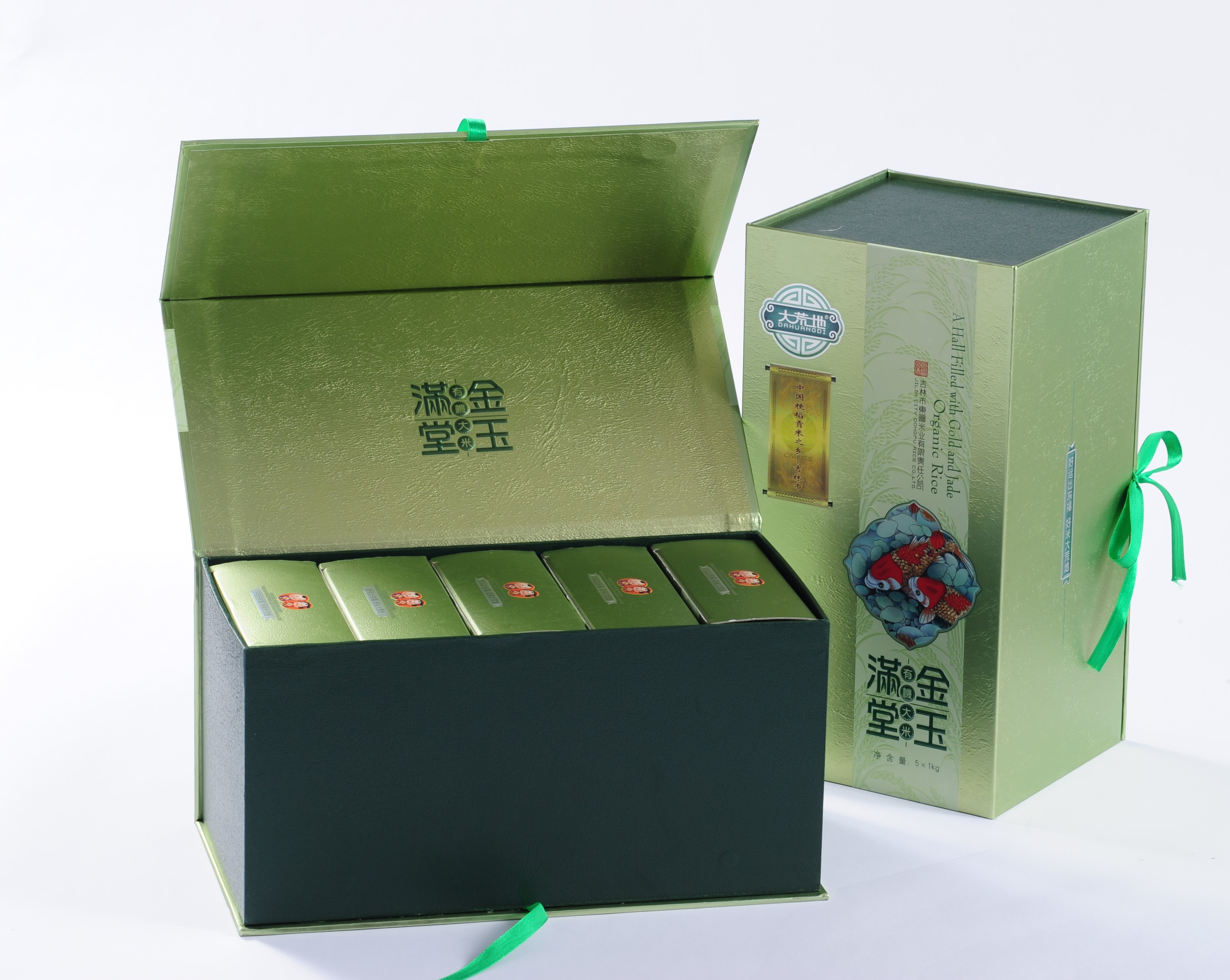 金玉满堂有机大米5kg/盒